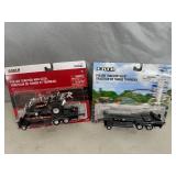 2 New Ertl Case IH Tractor Pulling Toy Sets 2 New Ertl Case IH Tractor Pulling Toy Sets