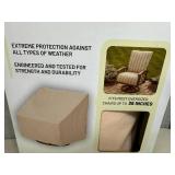 New Backyard Basics Oversize Patio Chair Cover New Backyard Basics Oversize Patio Chair Cover