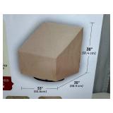 New Backyard Basics Oversize Patio Chair Cover New Backyard Basics Oversize Patio Chair Cover