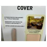 New Backyard Basics Offset Umbrella Cover New Backyard Basics Offset Umbrella Cover