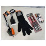 New BBQ Accessories, Heat Glove, Grill Brushes, Lighters, and More New BBQ Accessories, Heat Glove, Grill Brushes, Lighters, and More
