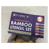 New Bamboo Cheese Board Set, Bamboo Utensil Set New Bamboo Cheese Board Set, Bamboo Utensil Set