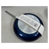 New 5 in 1 Blue Sapphire Ceramic Coated 11 inch Frying Pan New 5 in 1 Blue Sapphire Ceramic Coated 11 inch Frying Pan