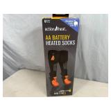 New Pair of Action Heat Battery Heated Socks - Unisex - XXL New Pair of Action Heat Battery Heated Socks - Unisex - XXL