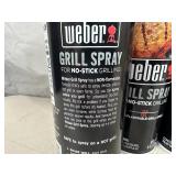 3 New Cans of Weber Grill Spray 3 New Cans of Weber Grill Spray