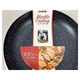New 9.5 inch Marble Coating Aluminum Frying Pan New 9.5 inch Marble Coating Aluminum Frying Pan