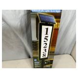 New Solar Powered Address Light New Solar Powered Address Light