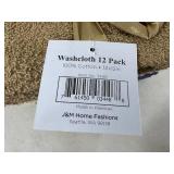 New Pack of 12 Signature Classics Wash Cloths New Pack of 12 Signature Classics Wash Cloths