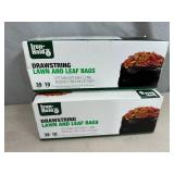 2 New Boxes of 39 Gallon Lawn and Leaf Bags 2 New Boxes of 39 Gallon Lawn and Leaf Bags