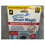 New Mer-Maid Drain Magic Replacement Sink Stopper New Mer-Maid Drain Magic Replacement Sink Stopper