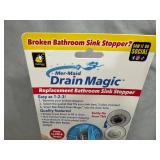 New Mer-Maid Drain Magic Replacement Sink Stopper New Mer-Maid Drain Magic Replacement Sink Stopper