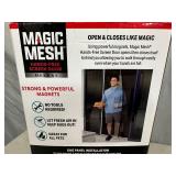 New Magic Mesh Hands-Free Magnetic Screen Door - Deluxe New Magic Mesh Hands-Free Magnetic Screen Door - Deluxe