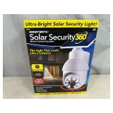New Solar Security 360 Motion Activated Spotlight - Looks like Camera New Solar Security 360 Motion Activated Spotlight - Looks like Camera