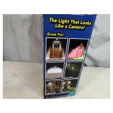 New Solar Security 360 Motion Activated Spotlight - Looks like Camera New Solar Security 360 Motion Activated Spotlight - Looks like Camera