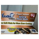 New 2 Pack Copper Non Stick Grill Mats New 2 Pack Copper Non Stick Grill Mats