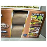 New 2 Pack Copper Non Stick Grill Mats New 2 Pack Copper Non Stick Grill Mats