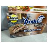 New 2 Pack Copper Non Stick Grill Mats New 2 Pack Copper Non Stick Grill Mats