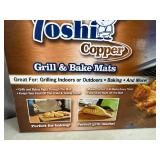 New 2 Pack Copper Non Stick Grill Mats New 2 Pack Copper Non Stick Grill Mats