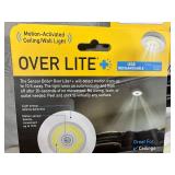 2 New Rechargeable Over Lite Motion Activated Wall / Ceiling Lights 2 New Rechargeable Over Lite Motion Activated Wall / Ceiling Lights