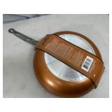 New 5 in 1 Copper Ceramic Coated 9.5 inch Frying Pan New 5 in 1 Copper Ceramic Coated 9.5 inch Frying Pan