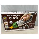 New Horsepower Duck Compact Cordless Vacuum New Horsepower Duck Compact Cordless Vacuum