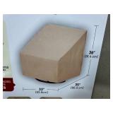 New Backyard Basics Oversize Patio Chair Cover Tan New Backyard Basics Oversize Patio Chair Cover Tan