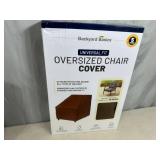 New Backyard Basics Oversize Patio Chair Cover Brown New Backyard Basics Oversize Patio Chair Cover Brown