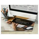 New Desktop Glass Whiteboard with Storage New Desktop Glass Whiteboard with Storage