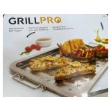 New Grill Pro Stainless Steel Flat Grill Topper Pan New Grill Pro Stainless Steel Flat Grill Topper Pan