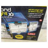 New Beyond Bright X3 Solar Powered Floodlight New Beyond Bright X3 Solar Powered Floodlight