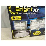 New Beyond Bright X3 Solar Powered Floodlight New Beyond Bright X3 Solar Powered Floodlight