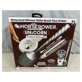 New Horsepower Unicorn Cordless Motorized Toilet Brush New Horsepower Unicorn Cordless Motorized Toilet Brush