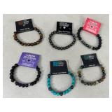 6 New Lava, Magnetic Bracelets 6 New Lava, Magnetic Bracelets