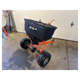 Brand New Agri-Fab 40,000 sq. ft. 185 lb. Tow Behind Broadcast Spreader Brand New Agri-Fab 40,000 sq. ft. 185 lb. Tow Behind Broadcast Spreader