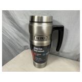 New Thermos 16 oz Stainless Steel Travel Tumbler New Thermos 16 oz Stainless Steel Travel Tumbler