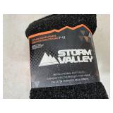 2 New Pairs of Storm Valley Mens Thermal Boot Socks 2 New Pairs of Storm Valley Mens Thermal Boot Socks