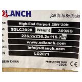 SDLANCH High End Carport 20 x 20 (SDLC2020) SDLANCH High End Carport 20 x 20 (SDLC2020)