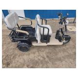 2026 SDLANCH Electric Tricycle Mini Golf Cart (IRGC40) BLACK! 2026 SDLANCH Electric Tricycle Mini Golf Cart (IRGC40) BLACK!