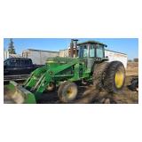 John Deere 4640 With JD 725 loader John Deere 4640 With JD 725 loader