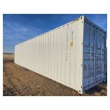 CIMU0881465 // 40 Ft Shipping Container with 4 Side Doors, 40HC, Single Trip CIMU0881465 // 40 Ft Shipping Container with 4 Side Doors, 40HC, Single Trip