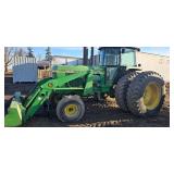 John Deere 4640 With JD 725 loader John Deere 4640 With JD 725 loader