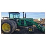 John Deere 4640 With JD 725 loader John Deere 4640 With JD 725 loader