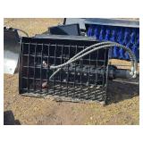 SDLANCH Mini Skid Steer 35 Inch Mixing Bucket SDLANCH Mini Skid Steer 35 Inch Mixing Bucket