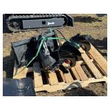 SDLANCH Mini Skid Steer Drill Auger with 2 Bits SDLANCH Mini Skid Steer Drill Auger with 2 Bits
