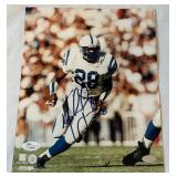 Marshall Faulk 8x10" Football Photo w/ JSA COA