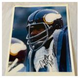 Carl Eller Autographed Minnesota Vikings Football Photo