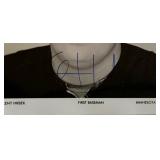 Kent Hrbek Autographed Minnesota Twins Baseball Team Issues Photo