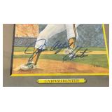 Jim Catfish Hunter Autographed Limited Edition /5,000 1990 Perez Steele Great Moments #62 Baseball Card