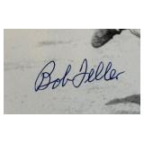 Bob Feller Autographed Baseball Photo