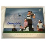 Natalie Gulbis Autographed Upper Deck SP Signature Shots 2004 #NG Golf Card